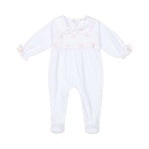 Kelly Smocked Bow Footie