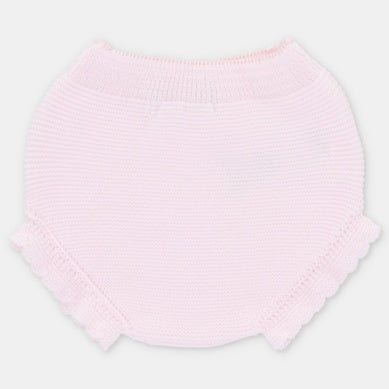 Ruffle Edge Knit Bloomer