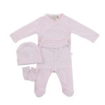 Pointelle Layette set (4 piece)