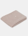 Rose Knit Blanket