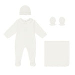 Pink Bear Layette Set