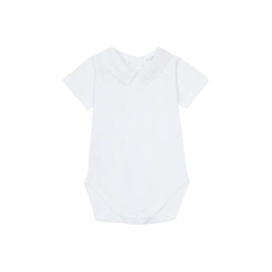 Dot collar onesie