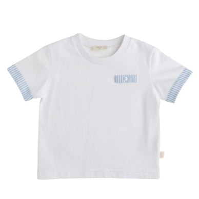 Boys summertime stripe short set