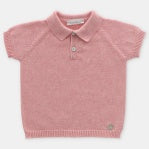 Short Sleeve Knit Polo