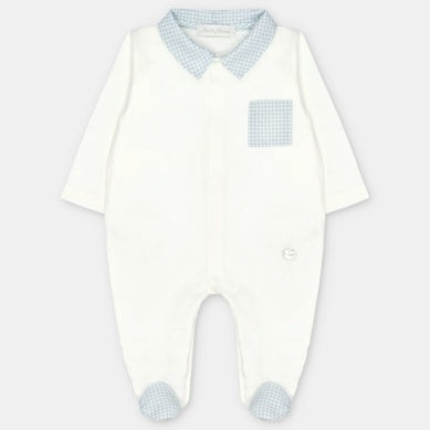 Jordan Gingham Footie