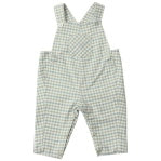 DK blue checked overall