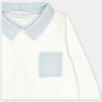 Jordan Gingham Footie