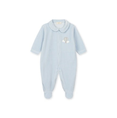 Hot Air Balloon Velour Footie