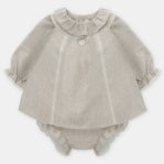 Lavender and Lace Bloomer Dress