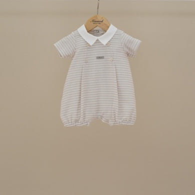Jay Blue Stripe Romper
