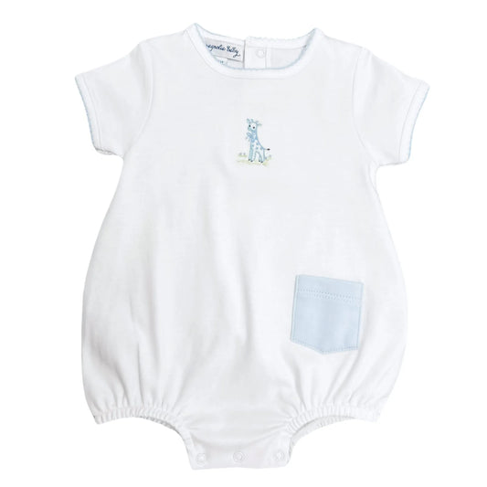 Vintage Giraffe S/S Boys Bubble