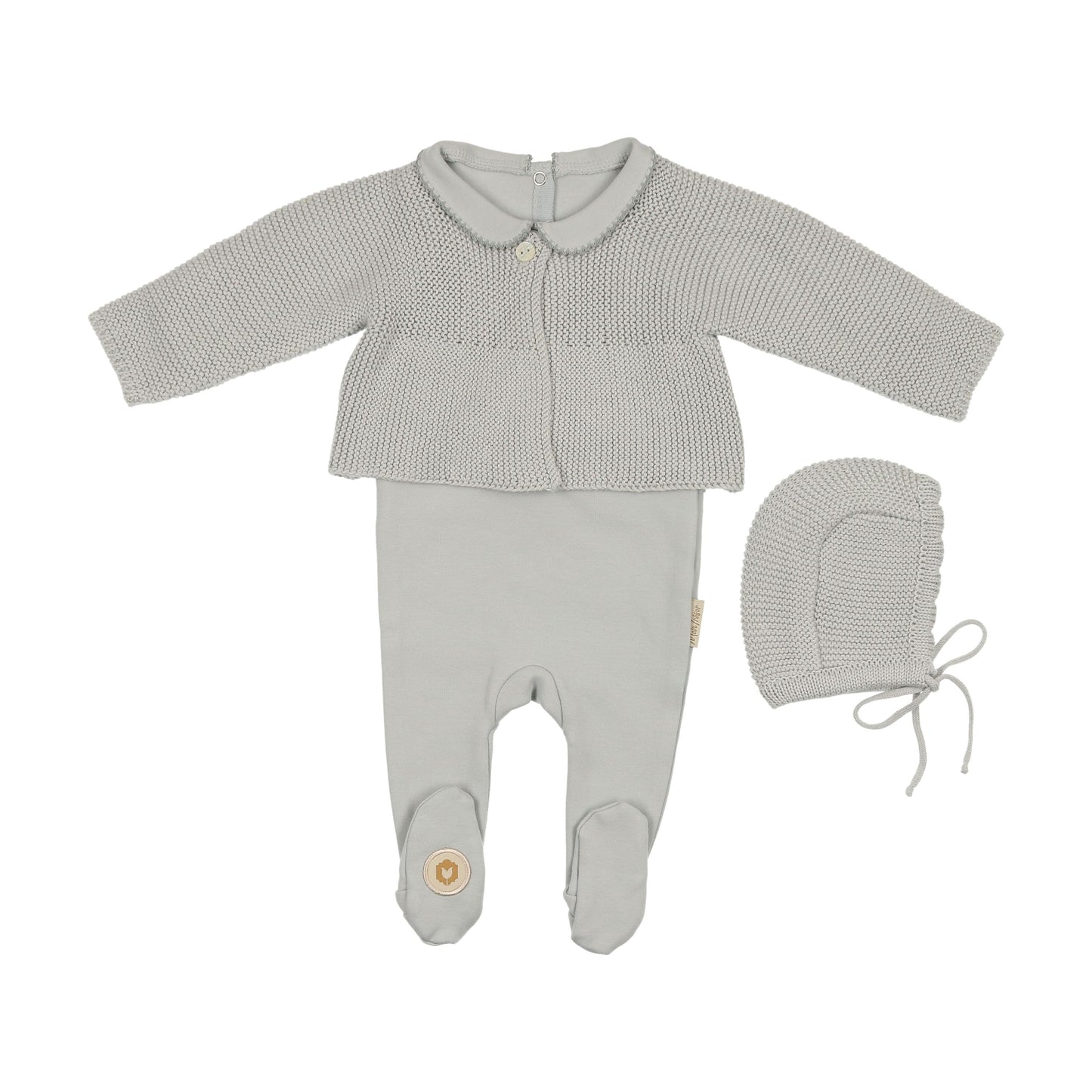 Collared Coordinate Cardigan Gift Set