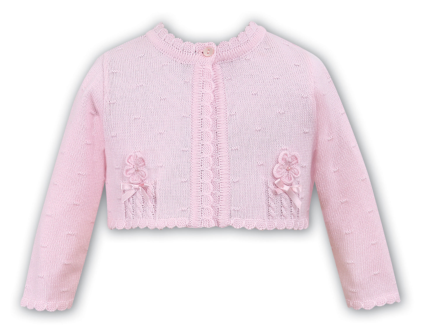 flower detail cardigan