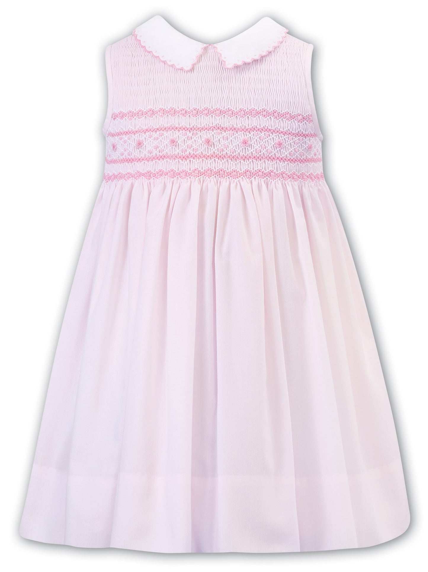 Sleeveless collared dress