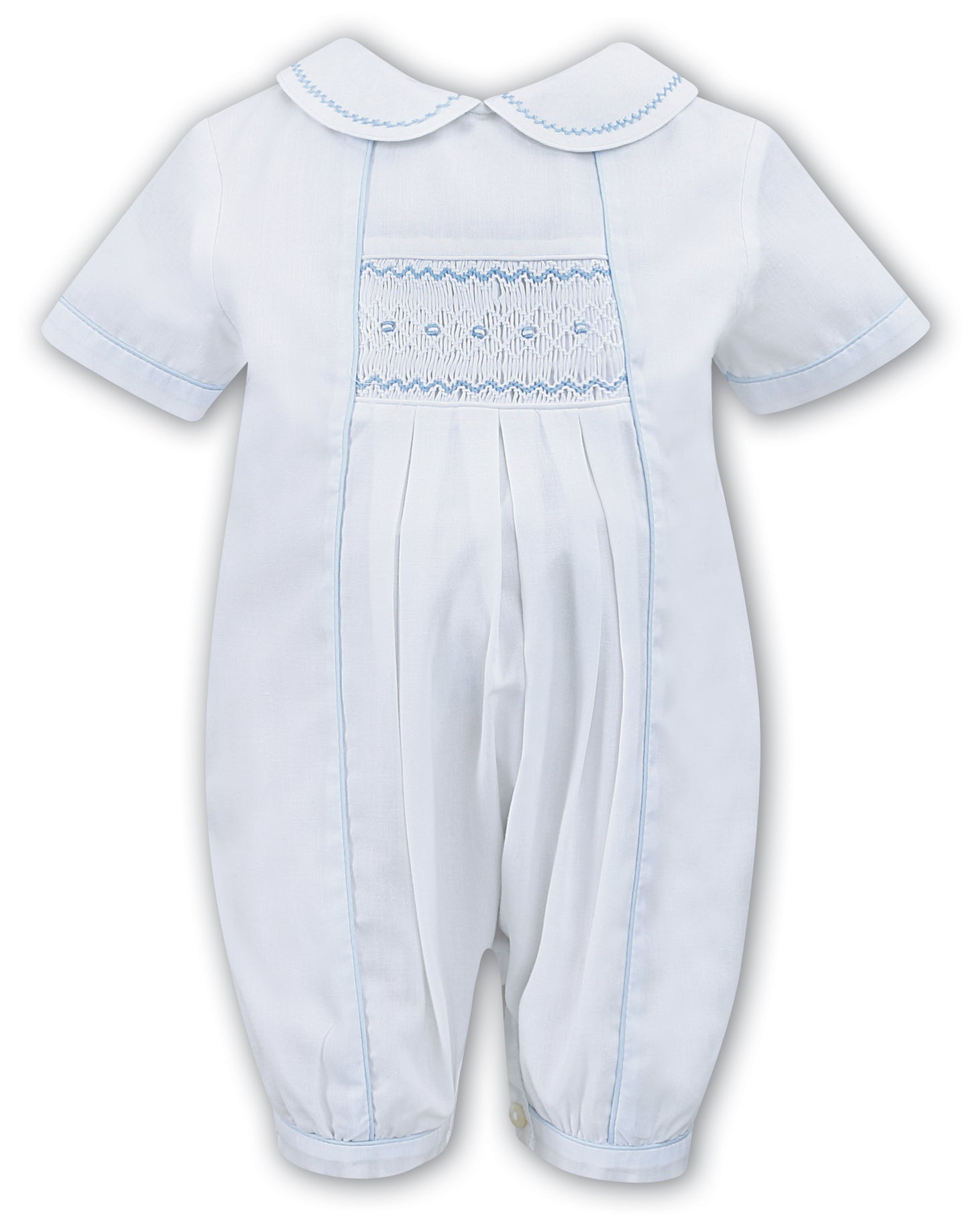 Boys Peter Pan collared romper