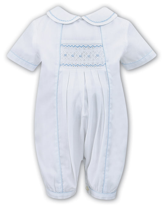 Boys Peter Pan collared romper