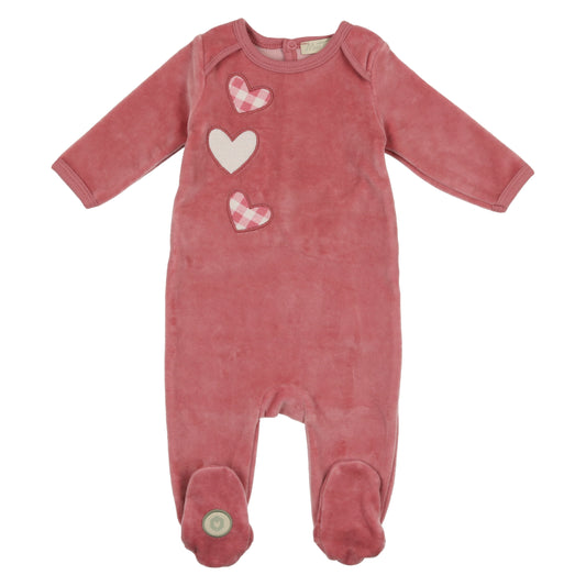 Dancing Hearts Footie