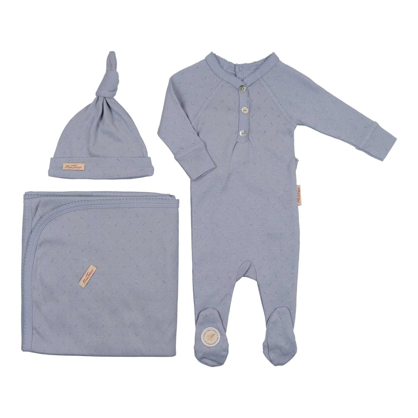 Huggable Henley Layette Set