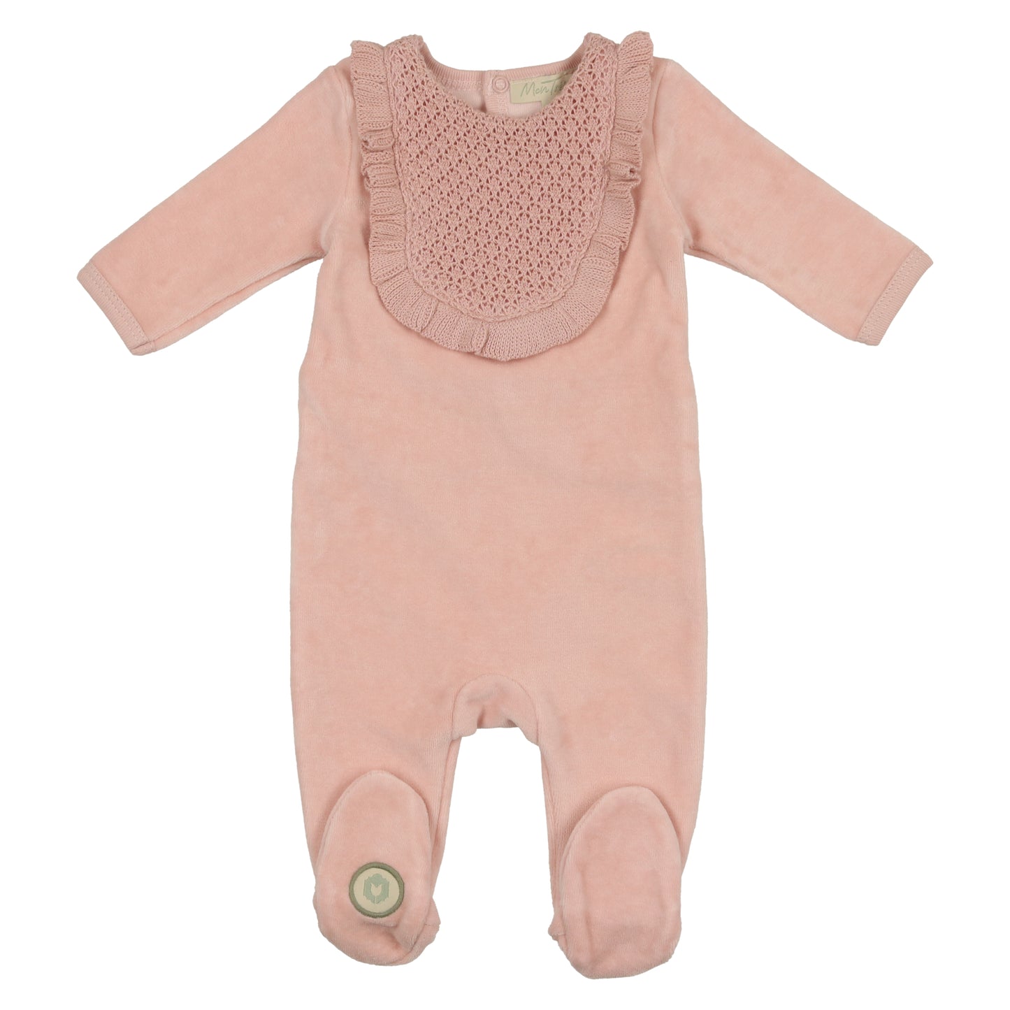 Knit for Nobility Girls Footie