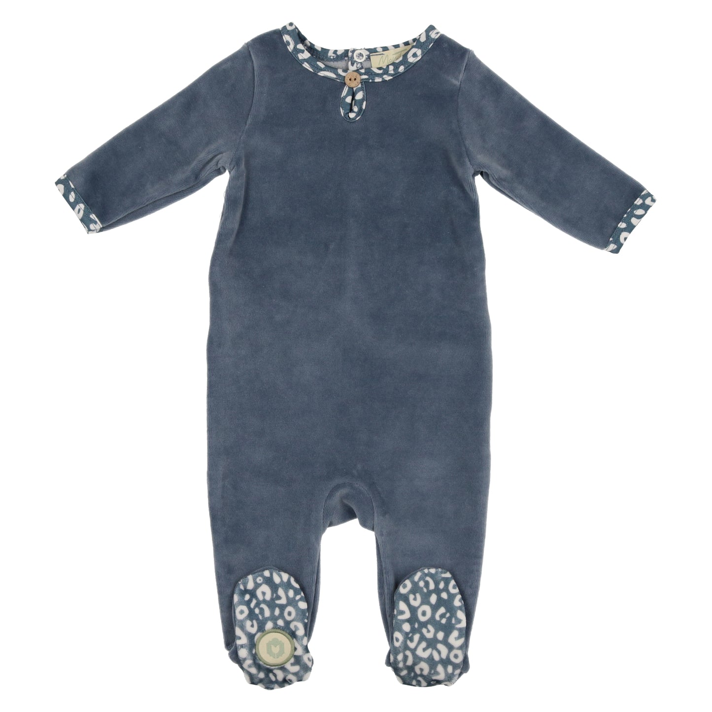 Leopard Luxe Footie