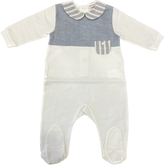 Panna boys stripe footie