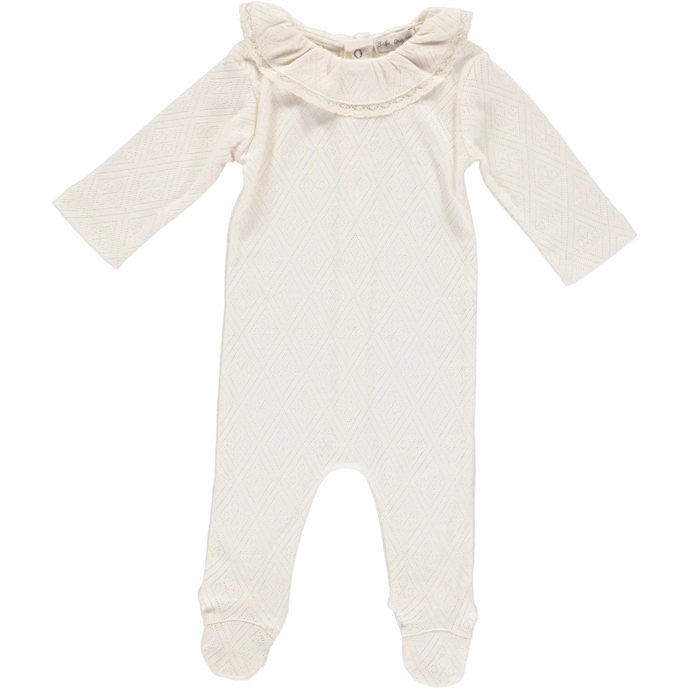 Bebe lace footie