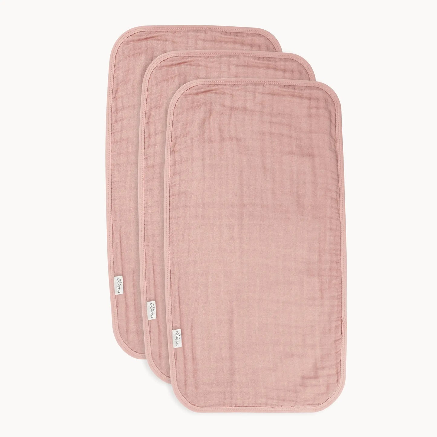 Ultra Soft Muslin Bamboo Burp Cloths - 3 Pack