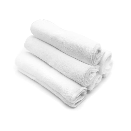 Washcloth-6 Pack White
