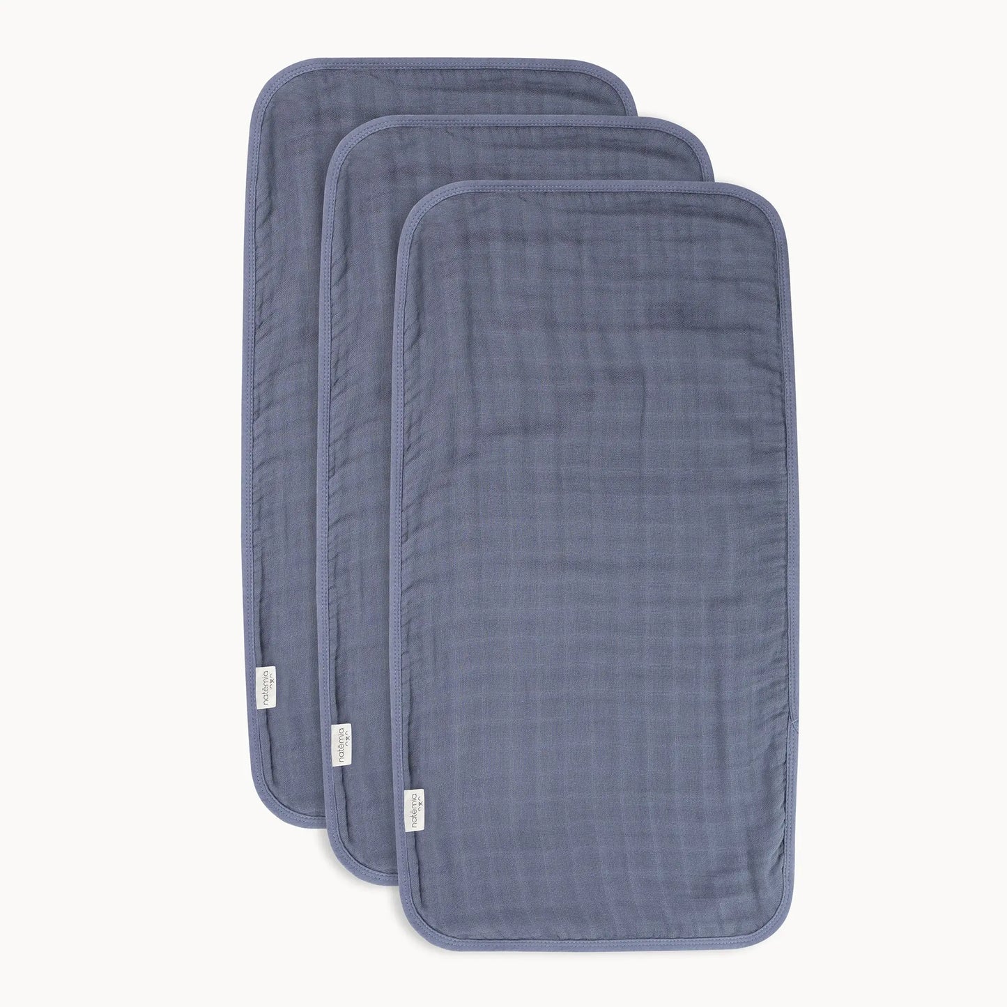 Ultra Soft Muslin Bamboo Burp Cloths - 3 Pack