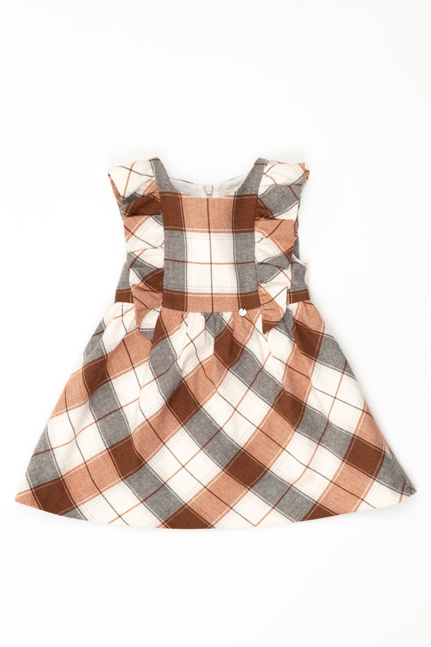 Plaid Jumper Dress