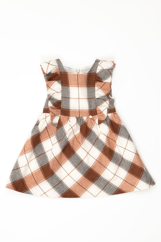 Plaid Jumper Dress