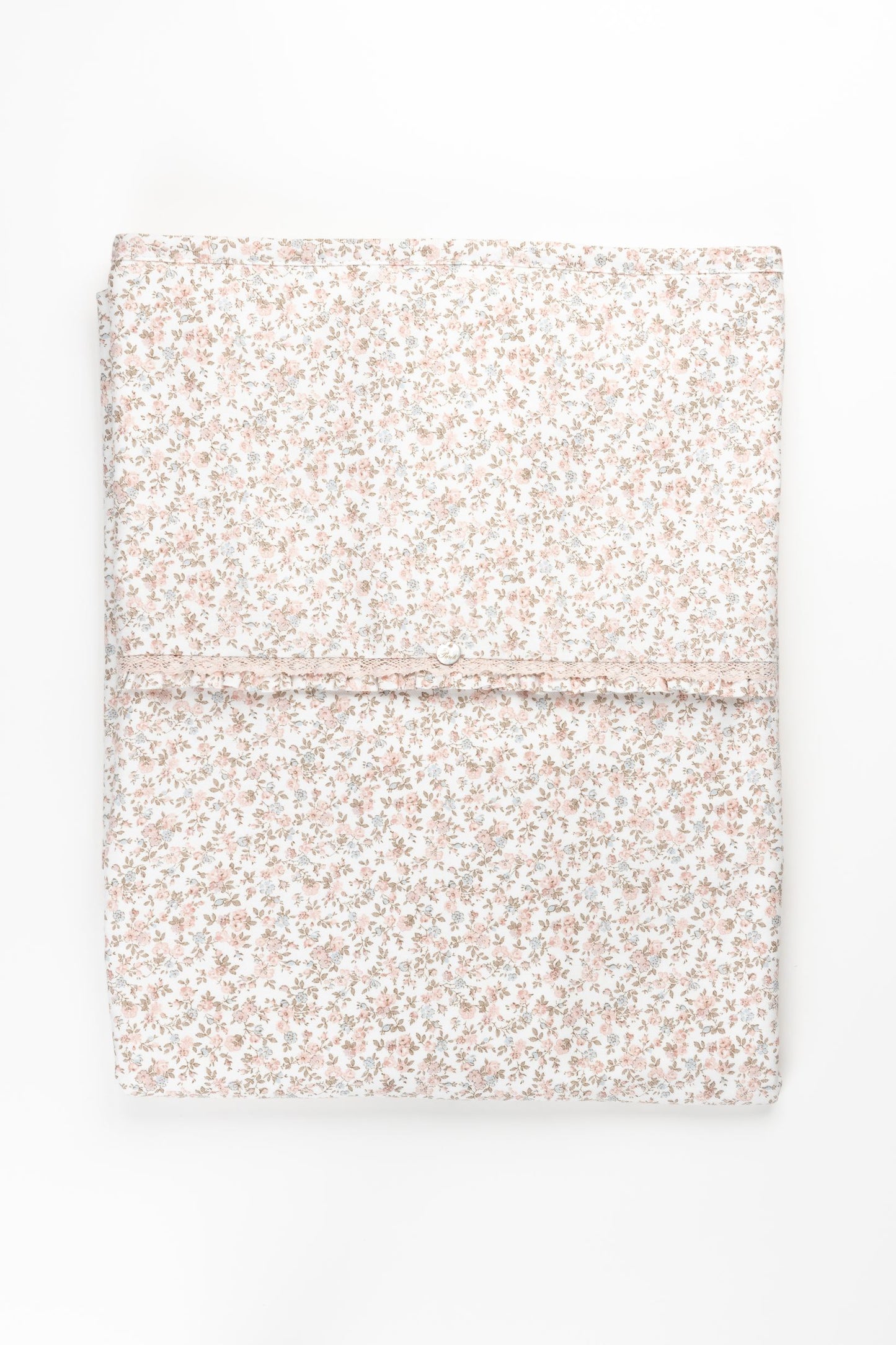 Floral Velour Lined Blanket