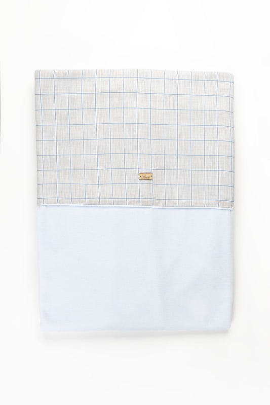 Blue Cotton Blanket