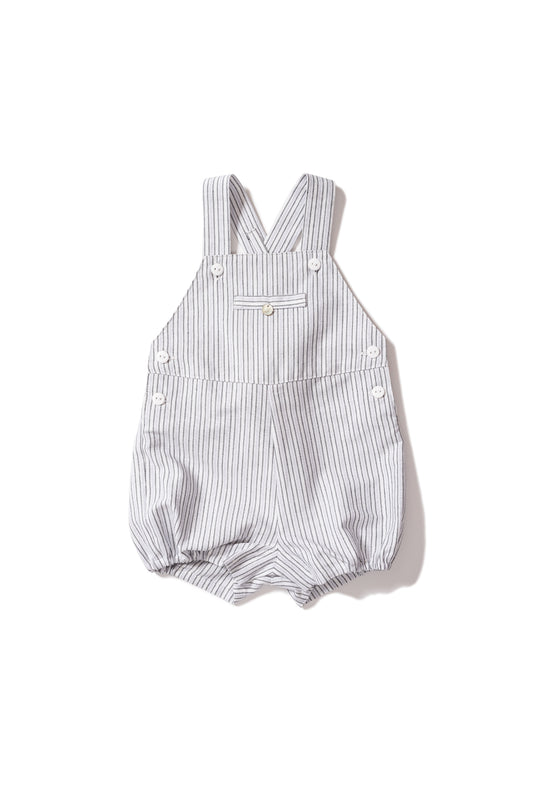 Stripped Cotton Overall