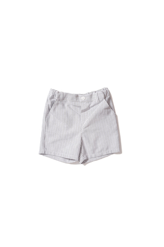 Grey striped shorts