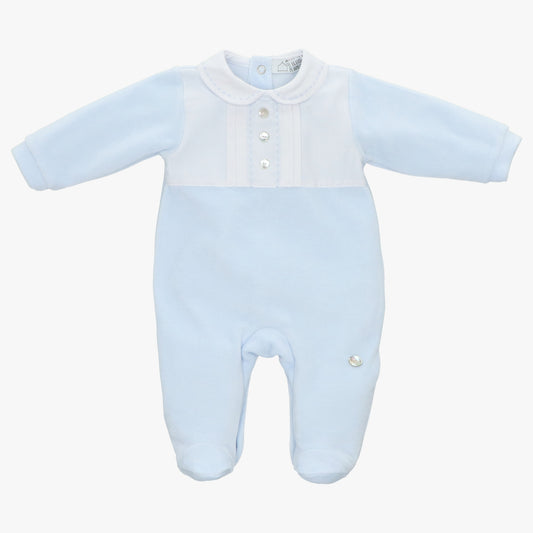 Velour Footie Cloud