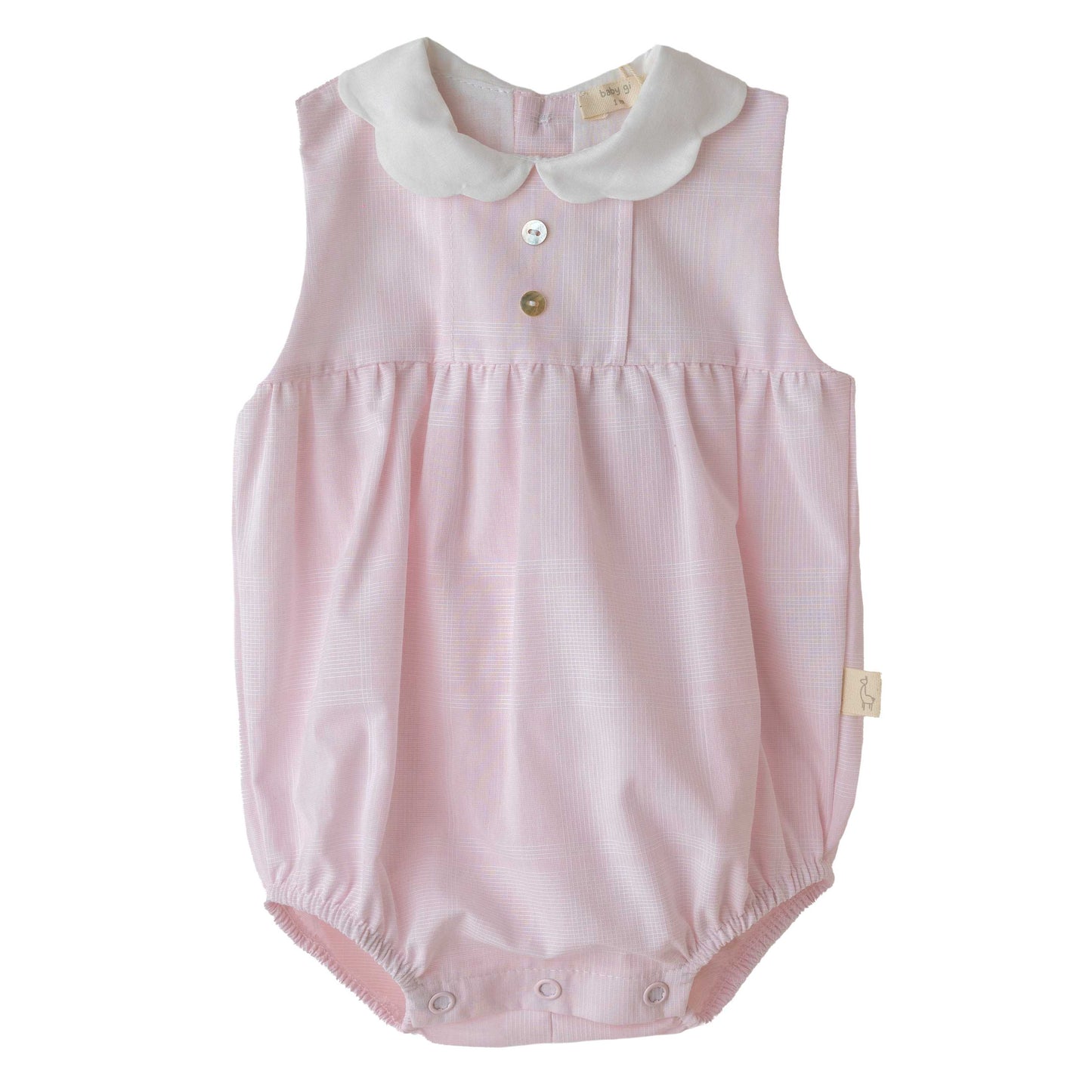 Collared romper