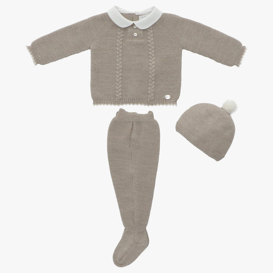 Vision Set Sweater, Leggins & Bonnet (all knitwear) -gender neutral- Little Fox