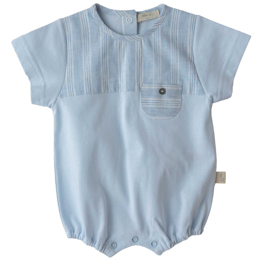 Peter short sleeve shortall