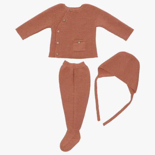 Set Sweater, Leggins & Bonnet (all knitwear) -gender neutral- Potter