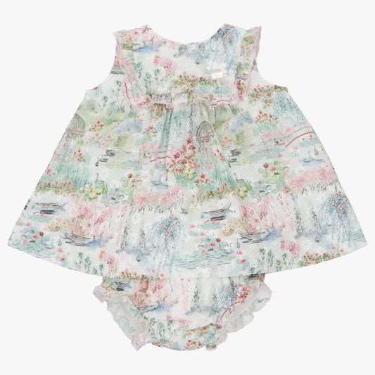 Monet dress and bloomer set