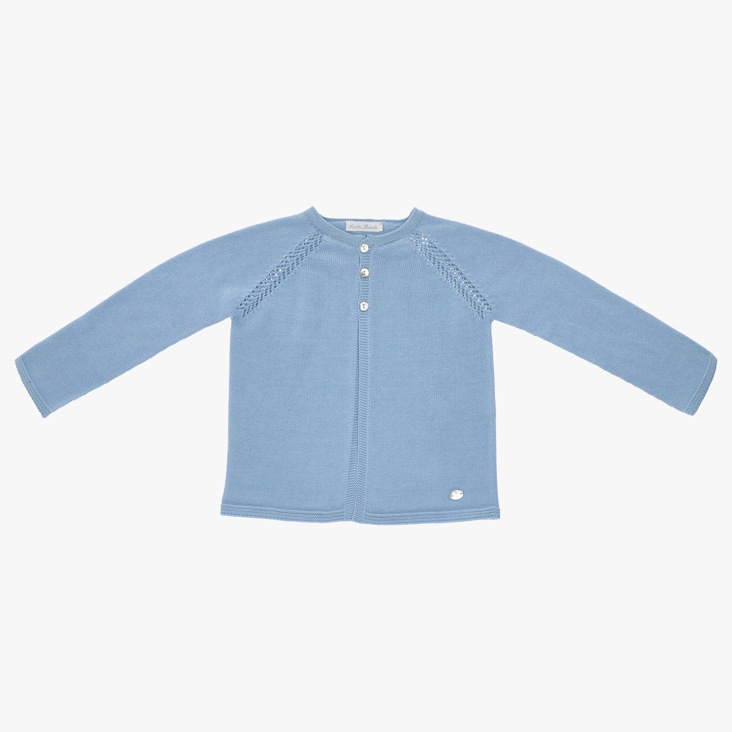 Blue long sleeve cardigan
