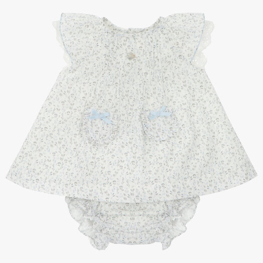 Floral dress and bloomer set