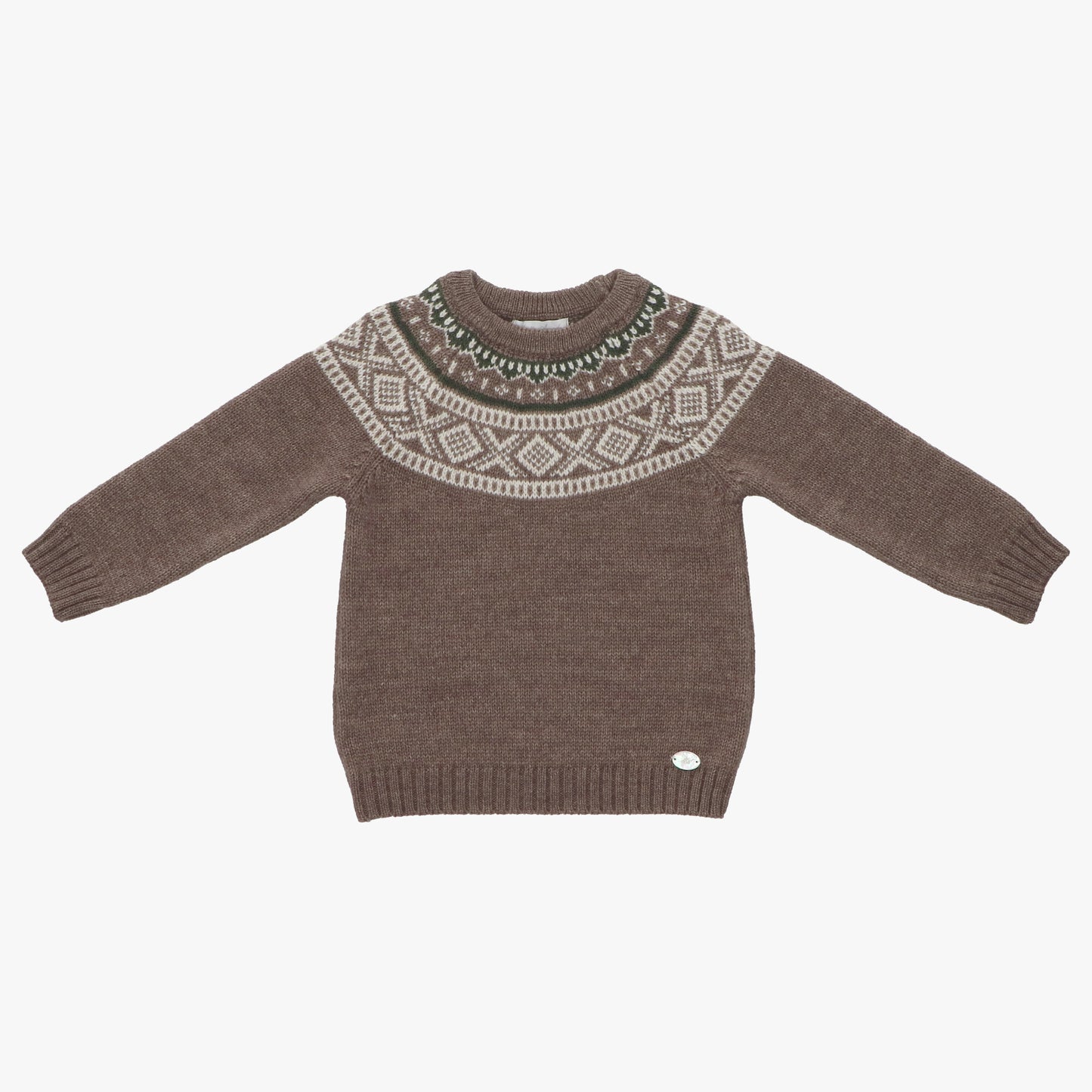 Marron Oscuro sweater (all knitwear) Jacquard Bosque