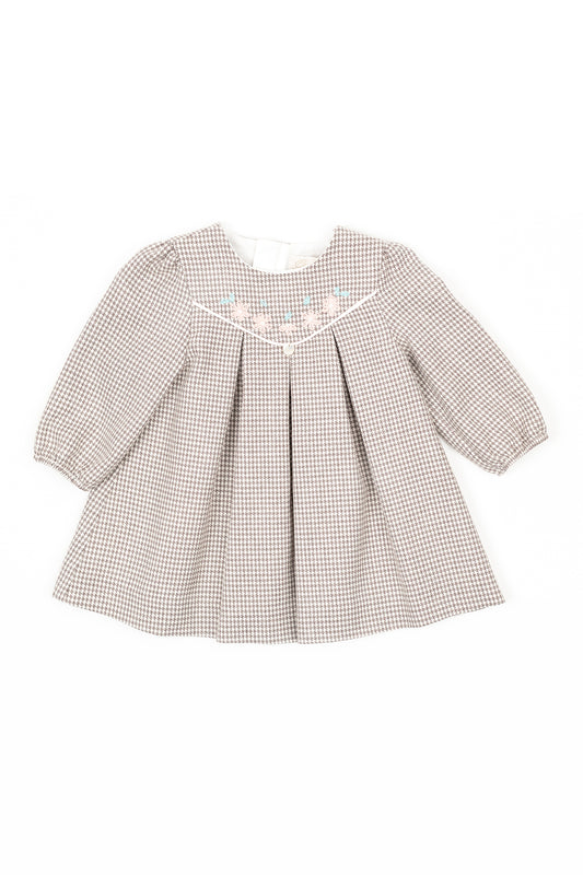Printed patterned dress