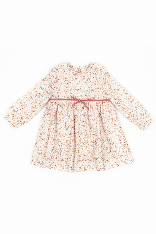 Light flower printed dress