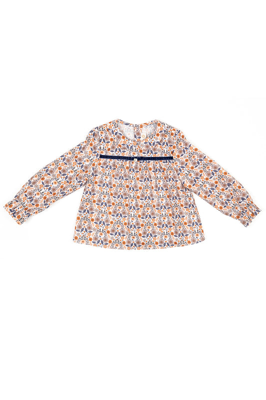 Fall Floral print shirt