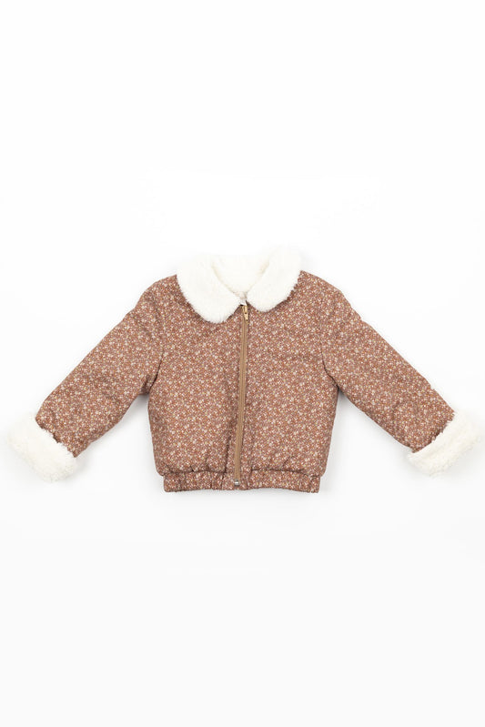 Floral Print girls Coat