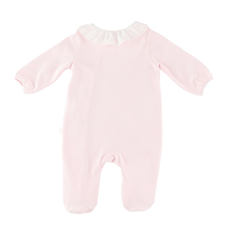 Kim Snap-Up Ruffle Collared Footie