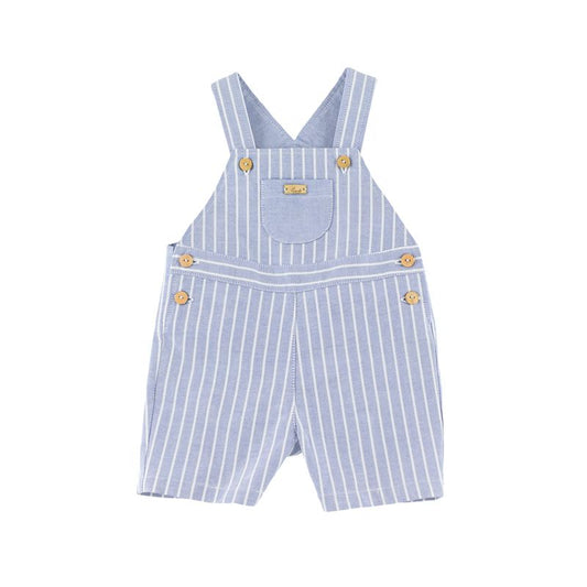 Jack Striped Overalls With Pocket